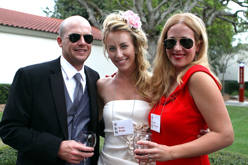 Matt Thompson, Sonja Bergie and Jane Thompson