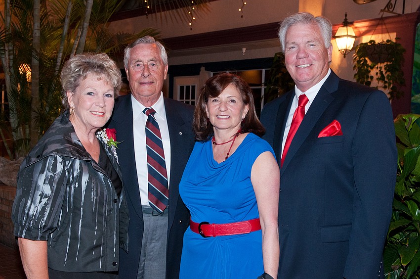 Dorothy & Ken Rowe with Janice & Jim Gallogly