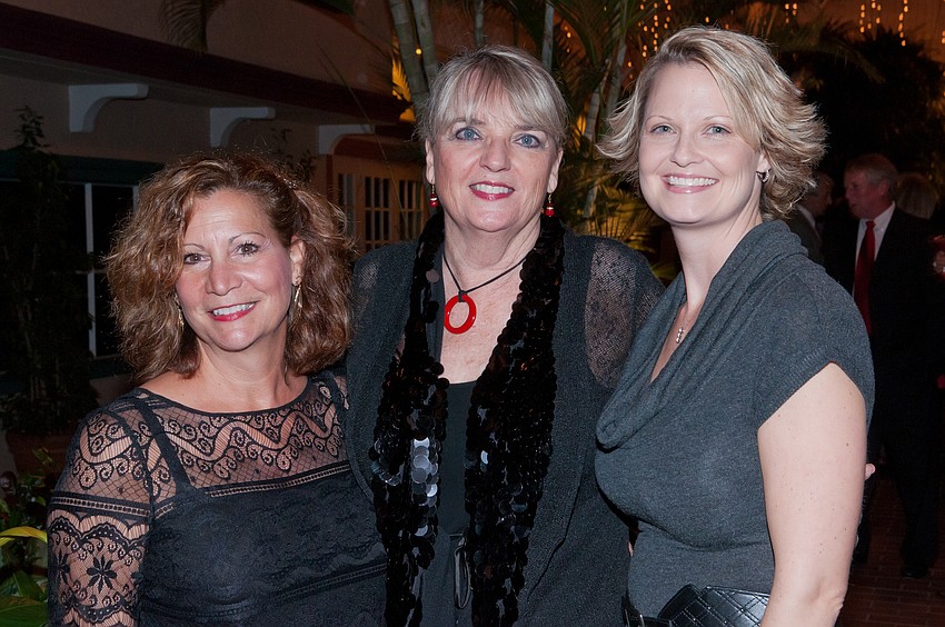 Mary Lynn Messina, Nancy Raymond and Merry Beth Raymond