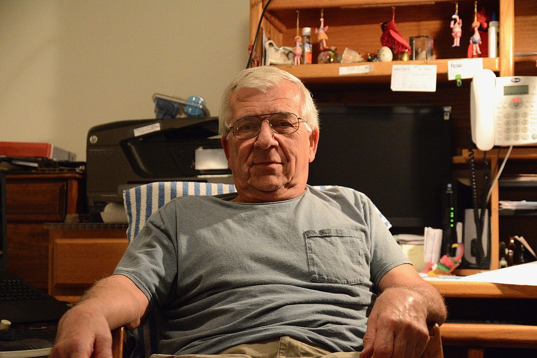 Richard Hillibrand's opioid pain medications were reduced, then cut off, by his doctors. Without them, he said, it's been hard to handle ordinary tasks. (Photo by Jonathan Simmons)