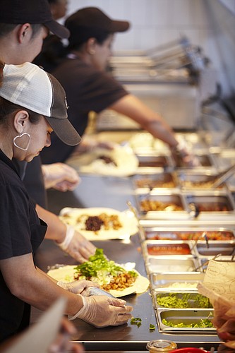 Chipotle Mexican Grill opens its first Palm Coast location on April 5. Photo courtesy of Libby Pinkerton