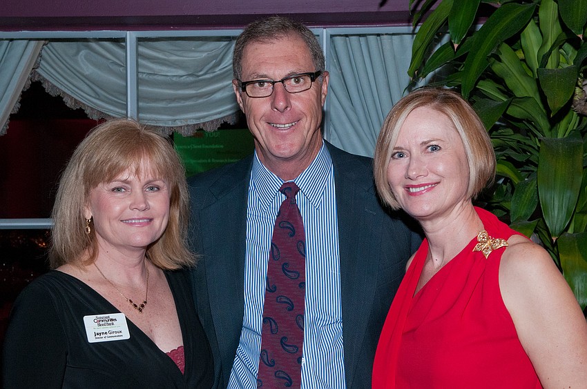 Jayne Giroux with John and Kathy Hargreaves