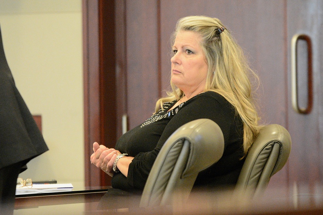 Kimberle Weeks in court April 5. (Photo by Jonathan Simmons)