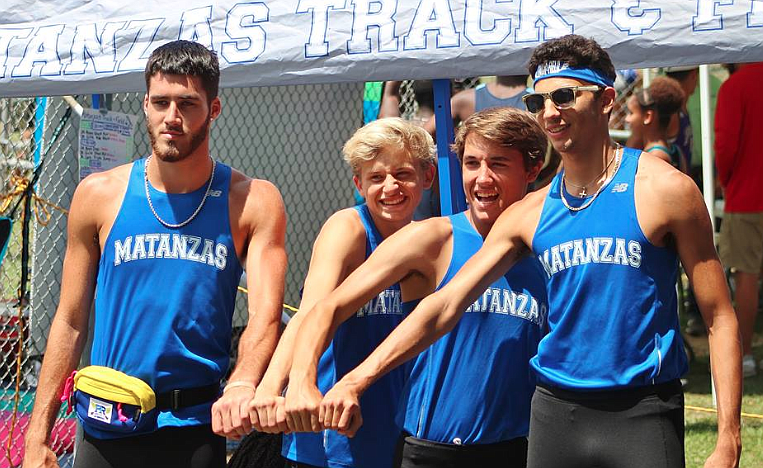 The Pirates' 4x800-meter relay team advanced to the state meet after finishing fourth in regionals. Courtesy photo