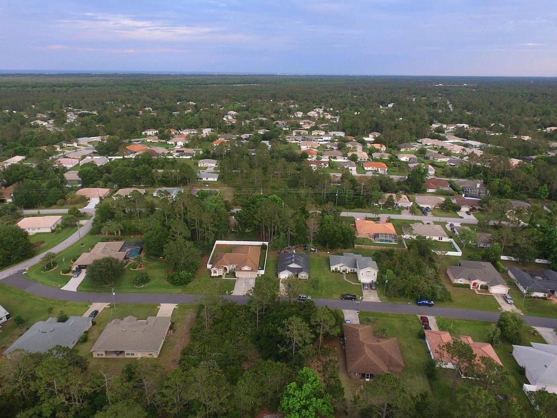 A view of Palm Coast's P-section. Photo by Joe Rosa, of Top Shots Photography
