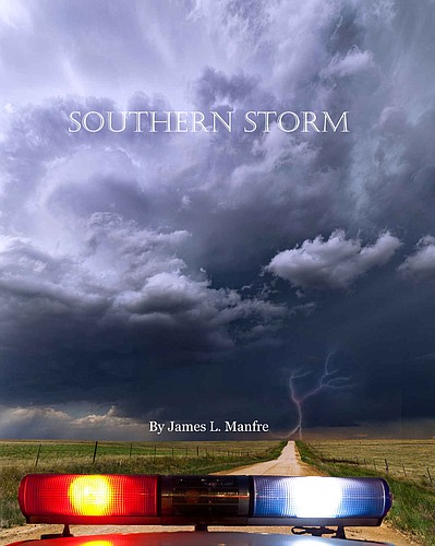 "Southern Storm" is the first book published by Jim Manfre, former Flagler County Sheriff.