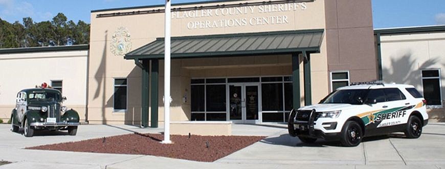 Exterior of the Flagler County Sheriff's Operations Center, as depicted on www.flaglersheriff.com.
