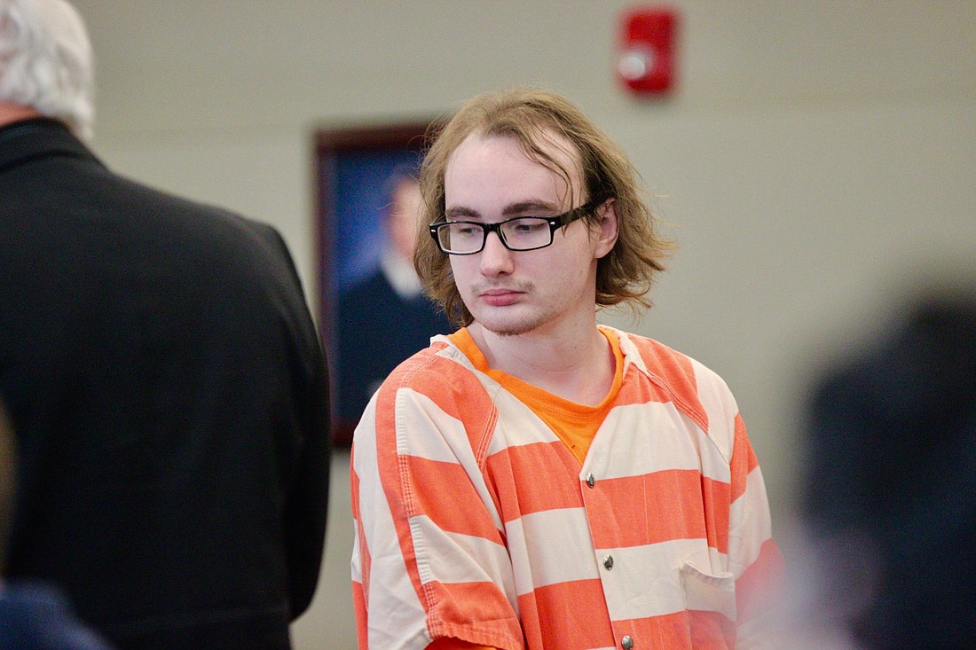 Nathaniel Shimmel at his pre-trial hearing on June 12. Photo by Ray Boone