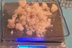 Image of baths salts uncovered at Rondal Gibson's home. Photo courtesy of the Flagler County Sheriff's Office