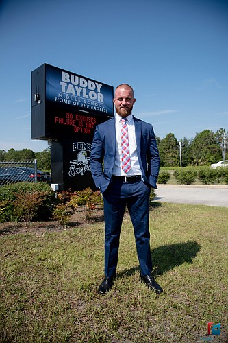 Bobby Bossardet was named new principal of Buddy Taylor Middle School. Photo courtesy of Flagler Schools