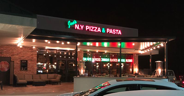 Joe's New York Pizza and Pasta. Courtesy Image