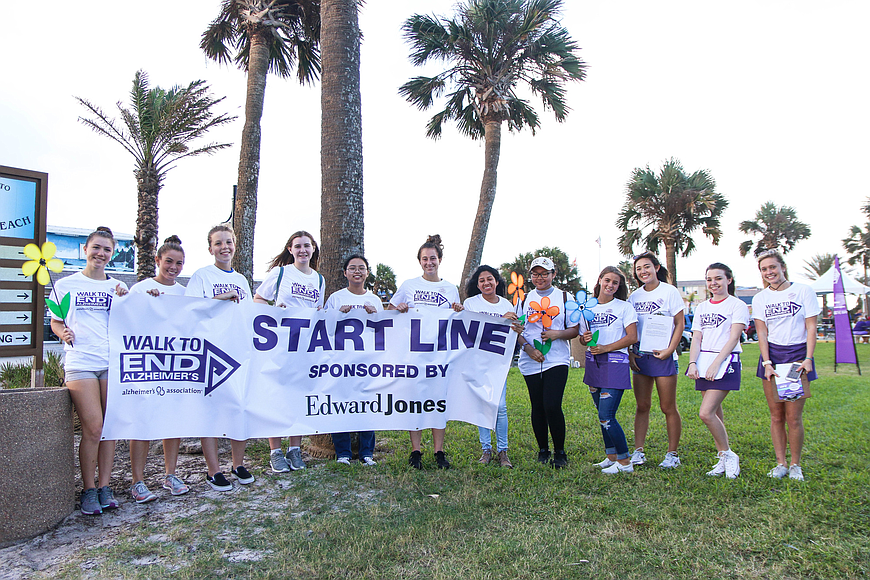 The 2017 Walk to End Alzheimer's was held in Flagler Beach. This year's walk will be on Saturday, Sept. 29, at the River to Sea Preserve. File photo