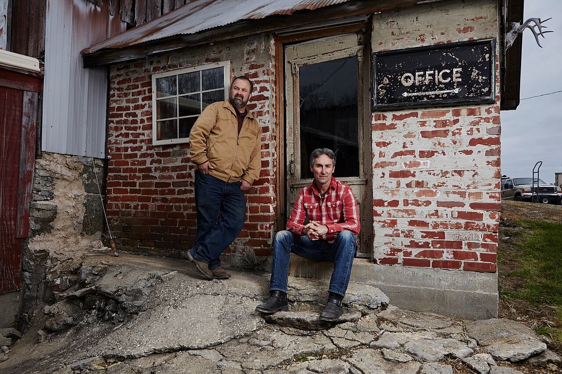 Frank Fritz and Mike Wolfe from "American Pickers" is looking for historical treasures in Florida. Photo courtesy of American Pickers on History