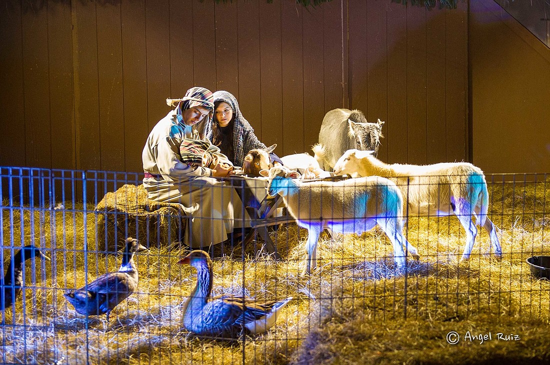 The Palm Coast Living Nativity will be Dec. 13-15 at Parkview Baptist Church. Courtesy photo by Angel Ruiz