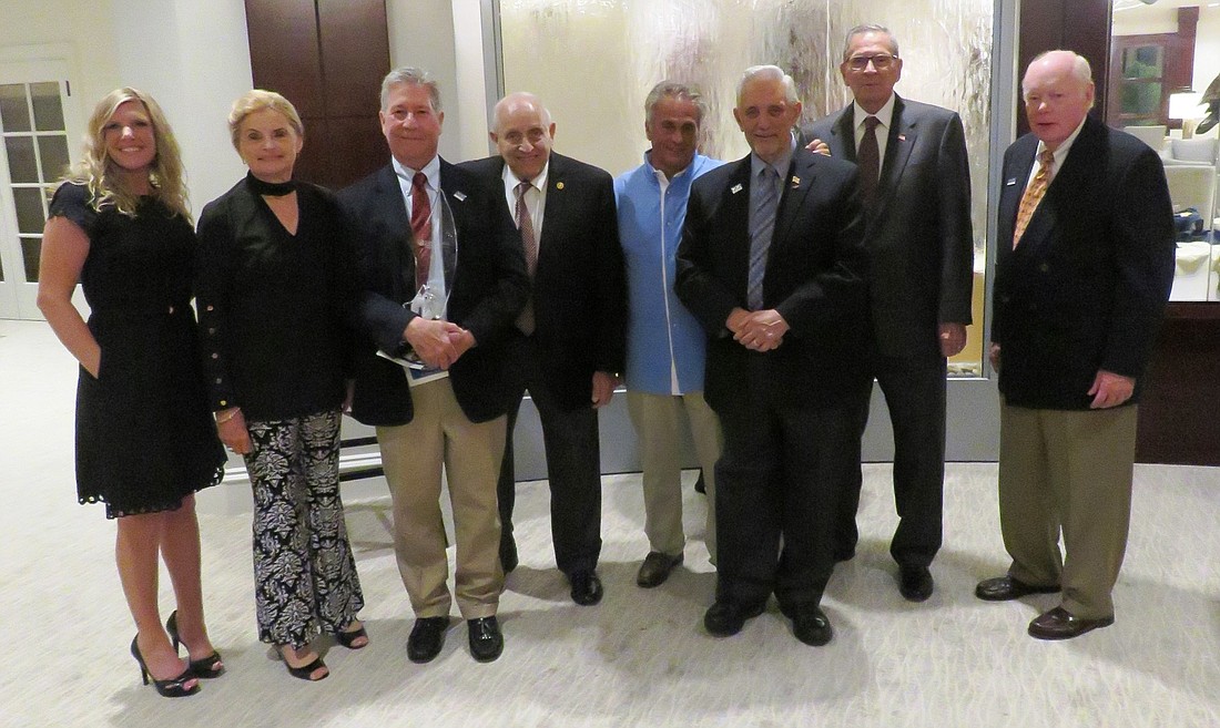 Pictured from left to right: FHF Foundation board members Laura Gilvary, Marilyn Gingles, Dr. Stephen Bickel, Charlie Helm, Alan Messer, Tony Papandrea, Peter Freytag and Bruce Van Deusen. Photo courtesy of Lindsay Cashio