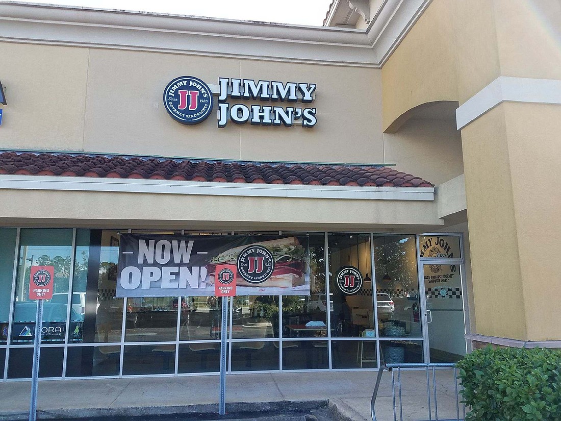 Palm Coast's Jimmy John's is located at 50 Plaza Drive, Unit 105. Courtesy photo
