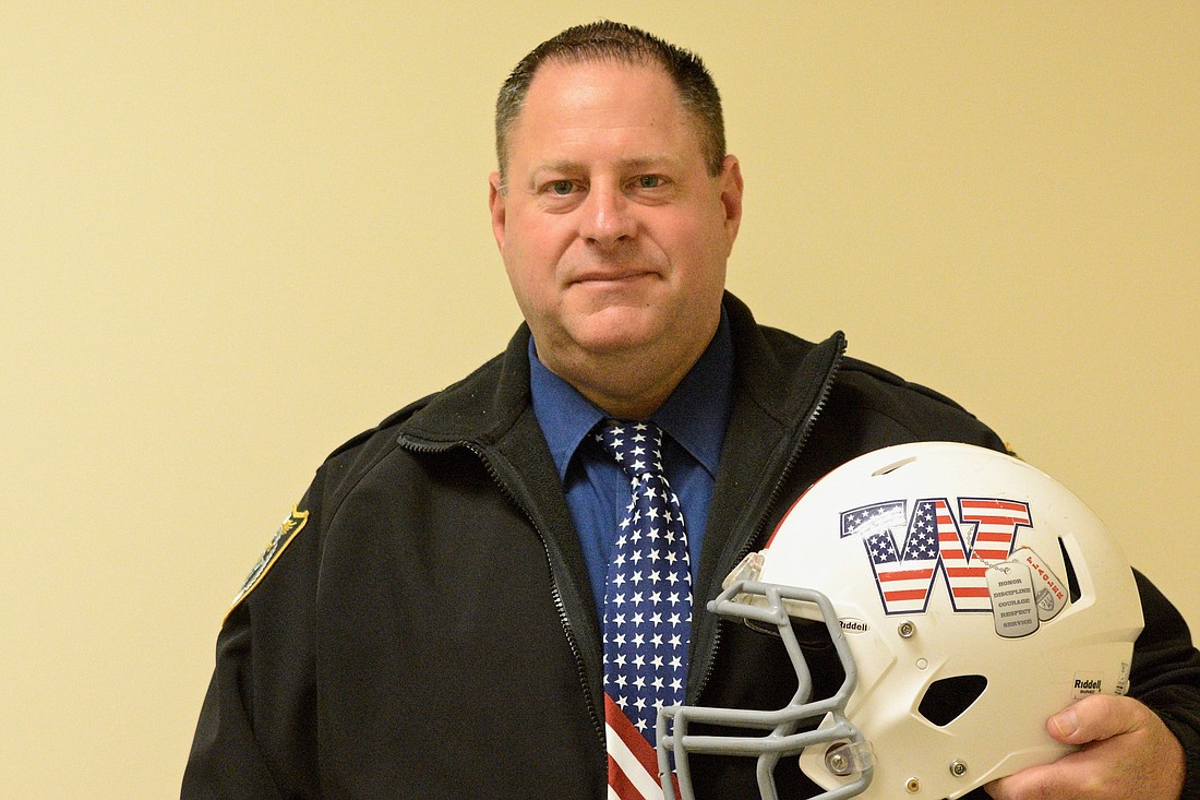 FCSO Chief and Flagler Warriors President Steve Brandt (Photo by Jonathan Simmons)