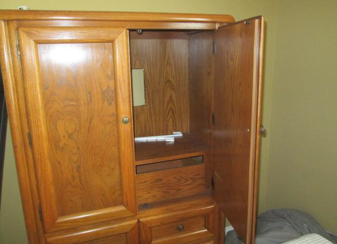 The armoire (Photo courtesy of the FCSO)