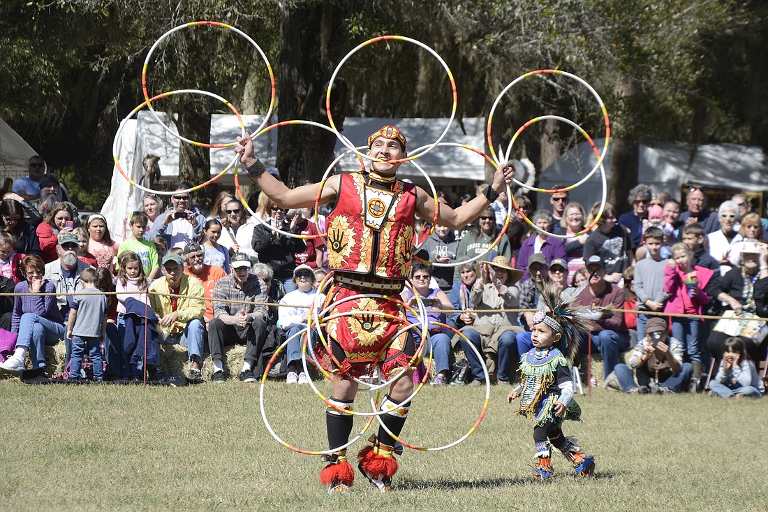 The fifth-annual Native American Festival will be at Princess Place Preserve on Feb. 23-24. File photo from the 2016 Festival