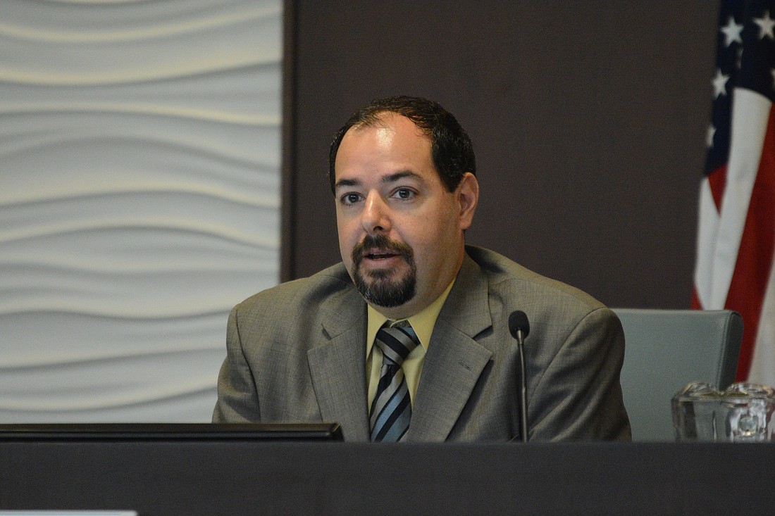 Jason DeLorenzo, when he served on the Palm Coast City Council (File photo)
