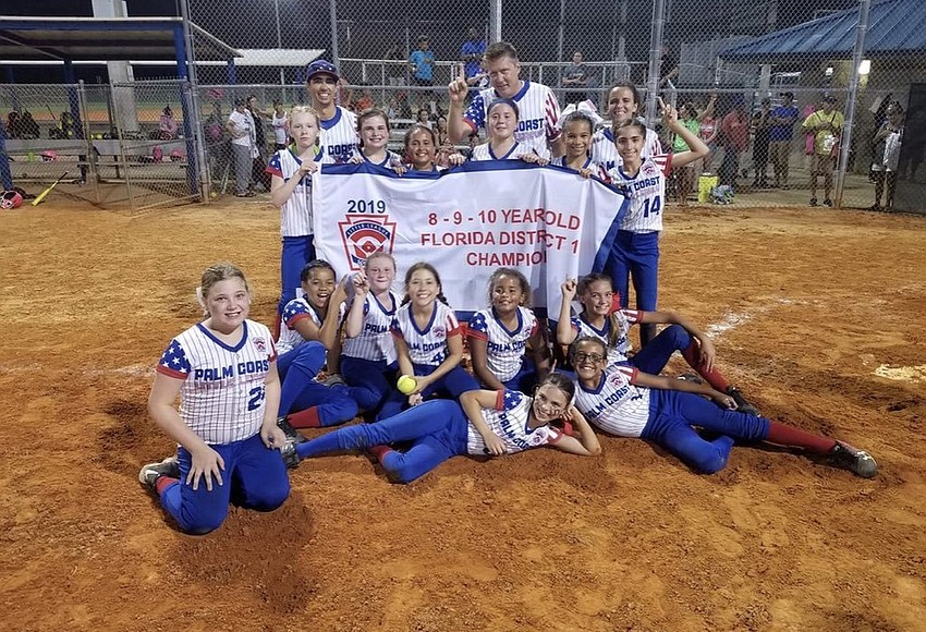 Palm Coast's 10U AllStar softball team claims district title