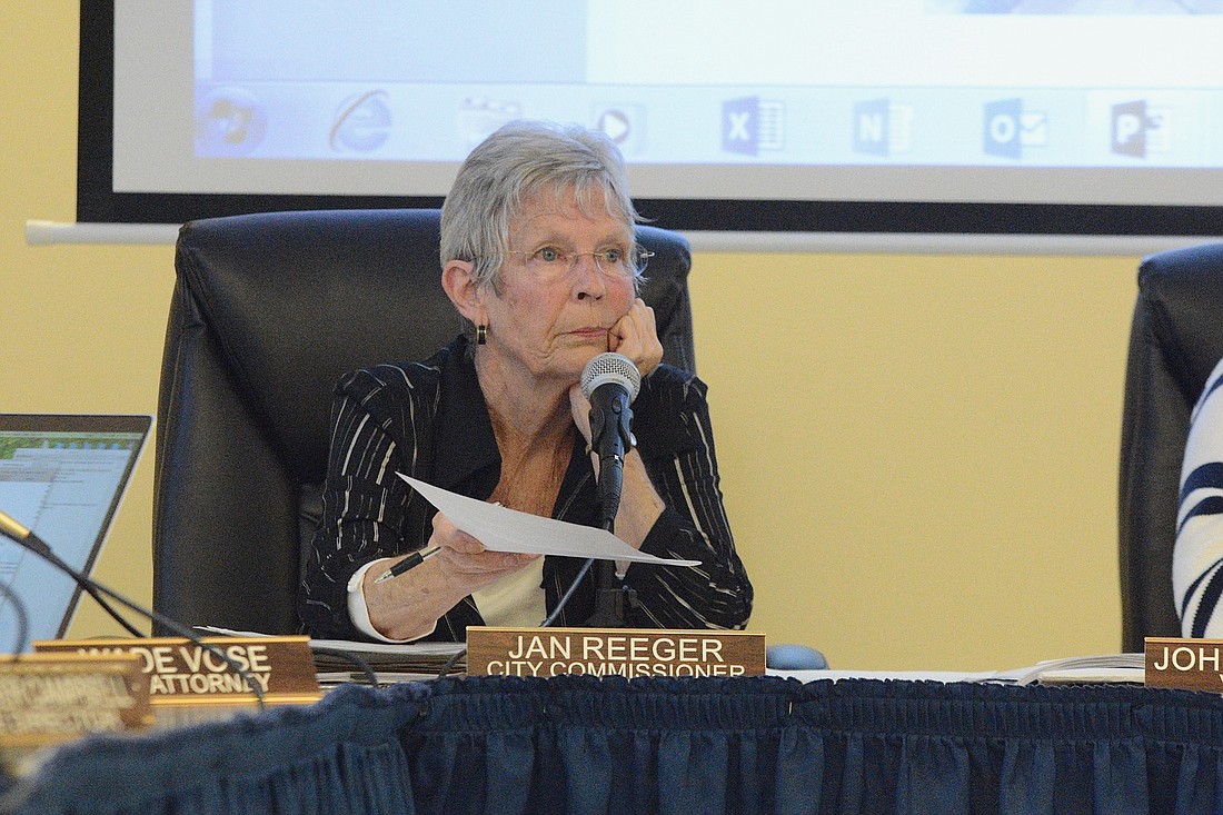Commissioner Jan Reeger (Photo by Jonathan Simmons)
