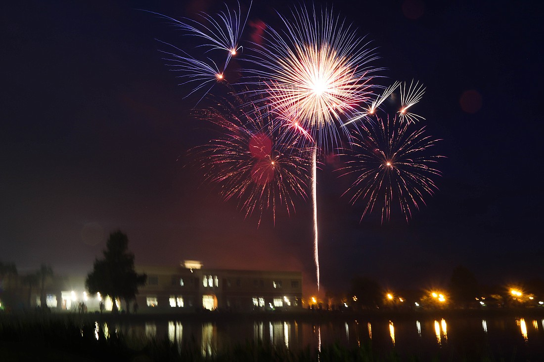 The city of Palm Coast will host Fireworks in the Park on July 3. The Flagler Beach parade, festivites and fireworks will be on July 4. File photo by Paige Wilson