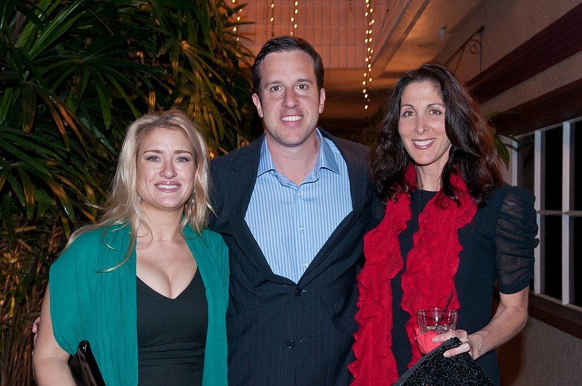 Julia and Dan Kaplon with Julie Green