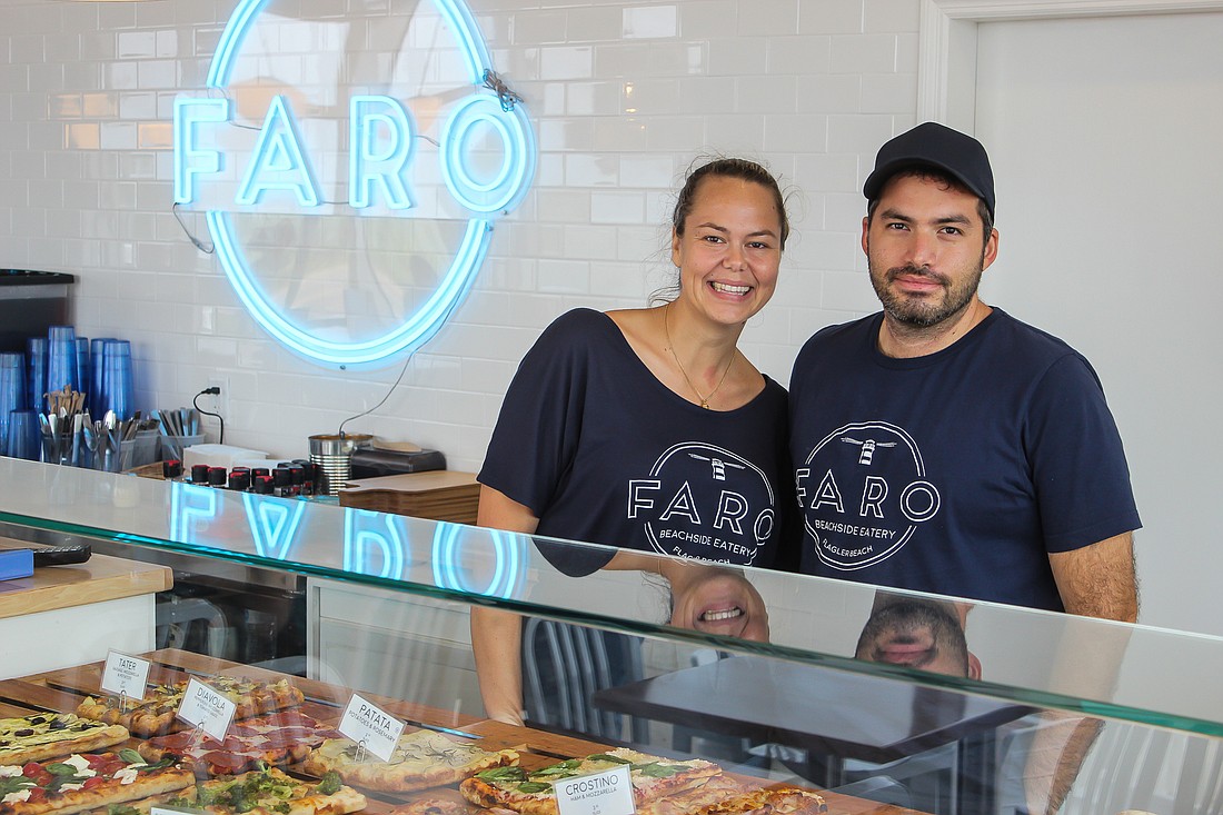 Faro owners Alexia Tarantino and Dario Carbone. Photo by Ray Boone