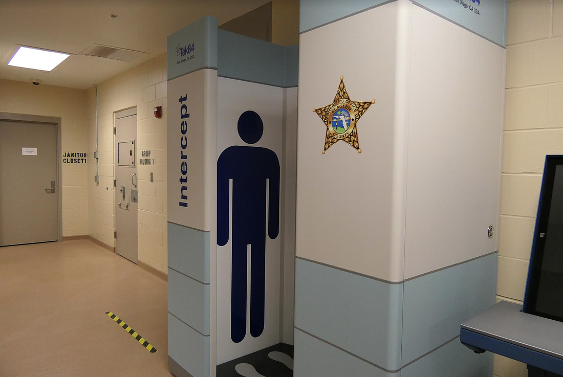 The Intercept Scanner at the Flagler County Sheriff's Office. Photo courtesy of the FCSO