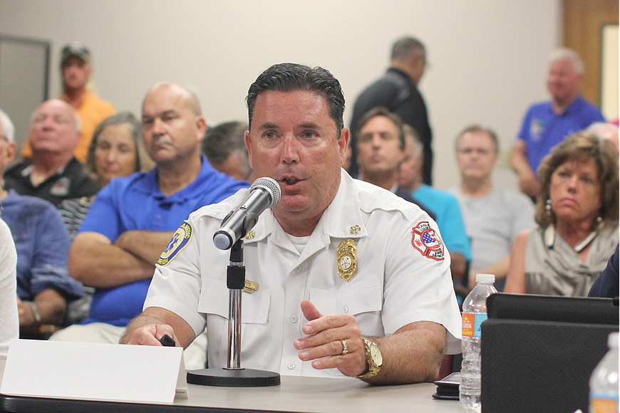 Flagler County Fire Chief Don Petito (File photo by Brian McMillan )