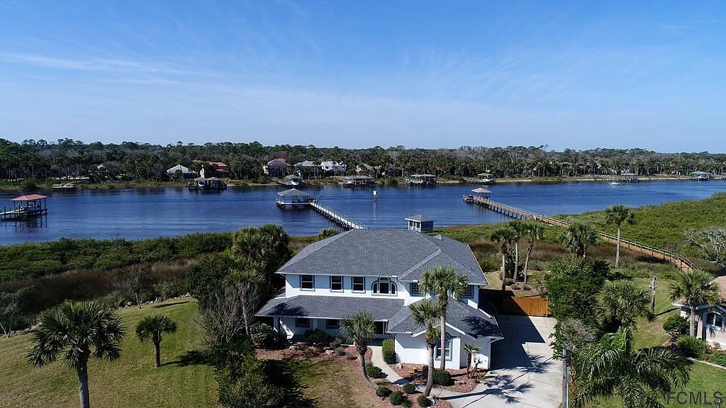 The top real estate transaction features a dock with boat house on the Matanzas River. Courtesy photo.