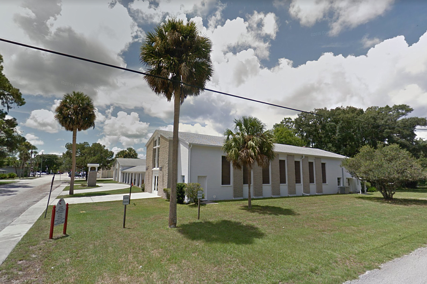 First United Methodist Church in Bunnell, opens as a shelter on nights forecast to be colder than 40 degrees. Google Maps image