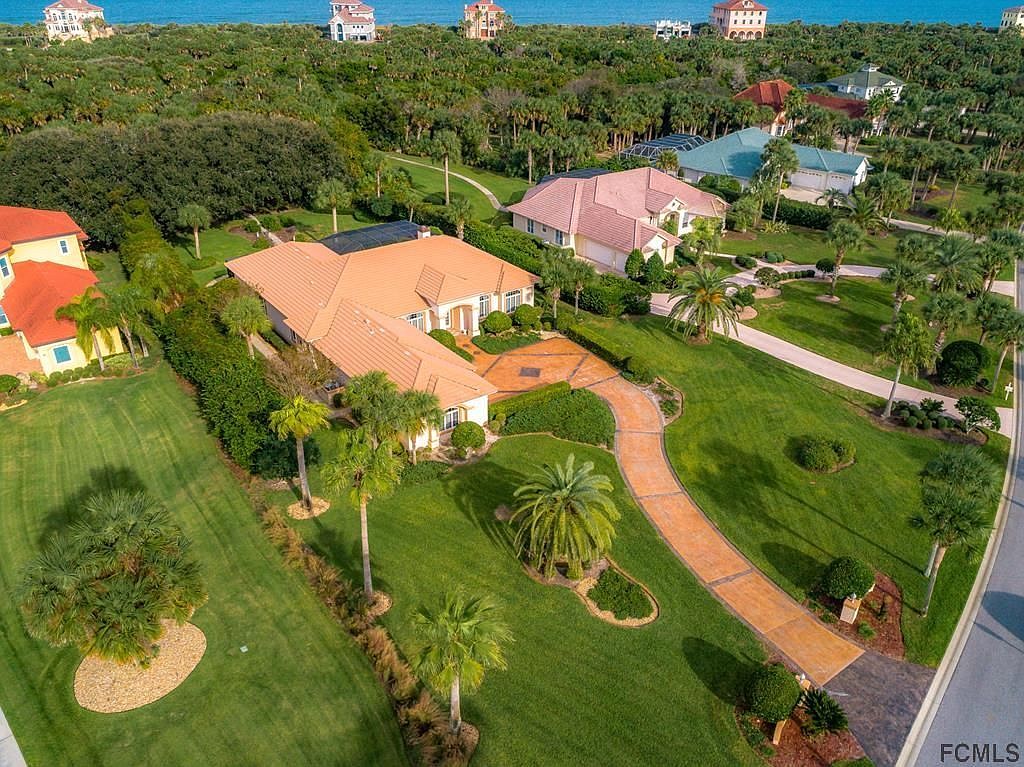 The top seller, located in Hammock Dunes, features a fireplace, swimming pool and boat dock. Courtesy photo
