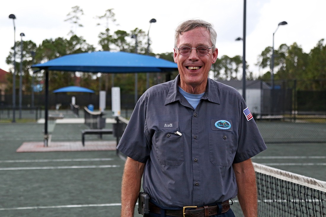 Scott MacDonald works to keep Palm Coast's parks and trails safe and clean for residents.