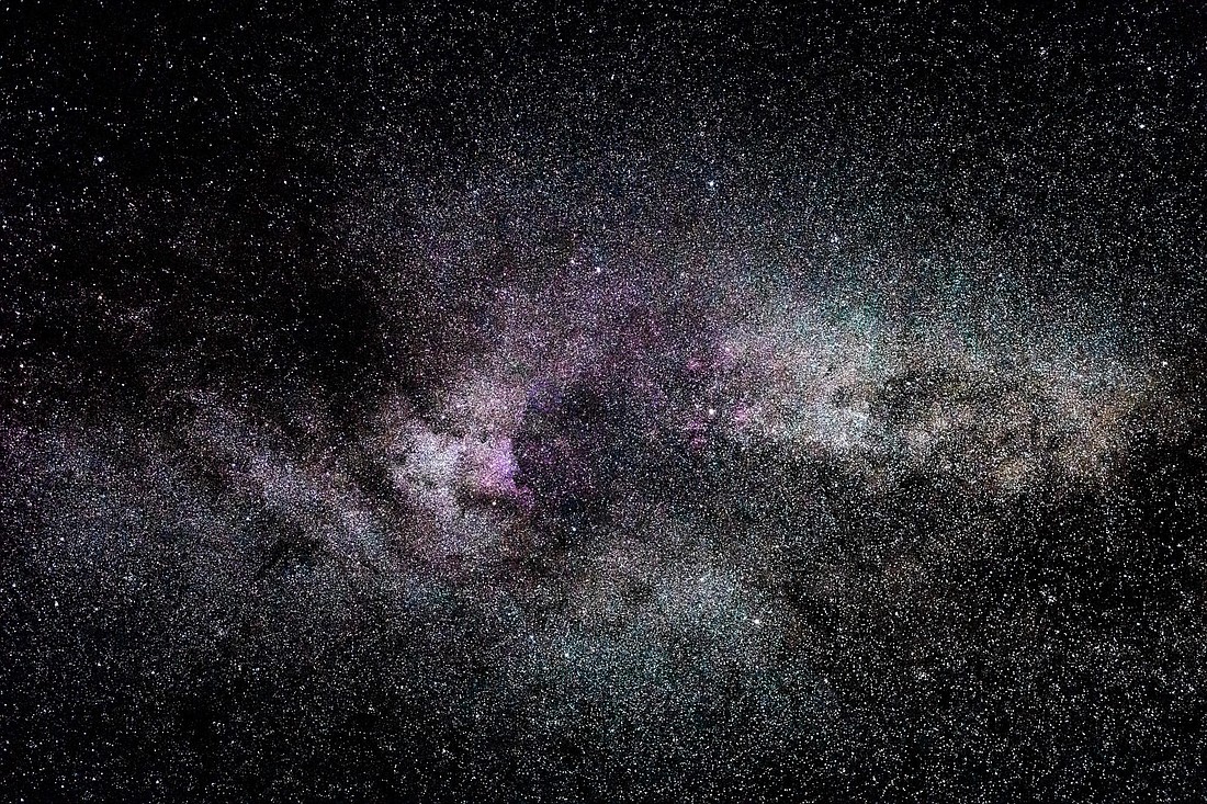 Stock photo of the Milky Way from pexels.com