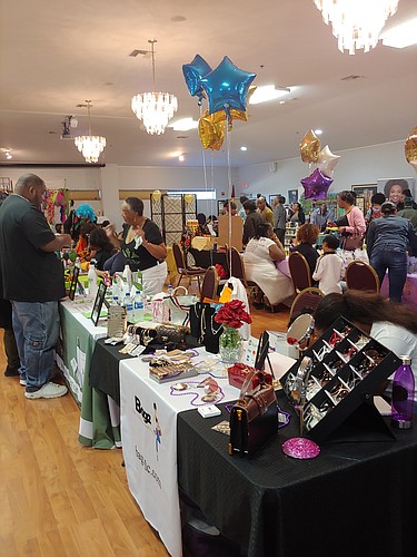 The Melanin Marketplace brought together women from all over central Florida. Courtesy of NOPC