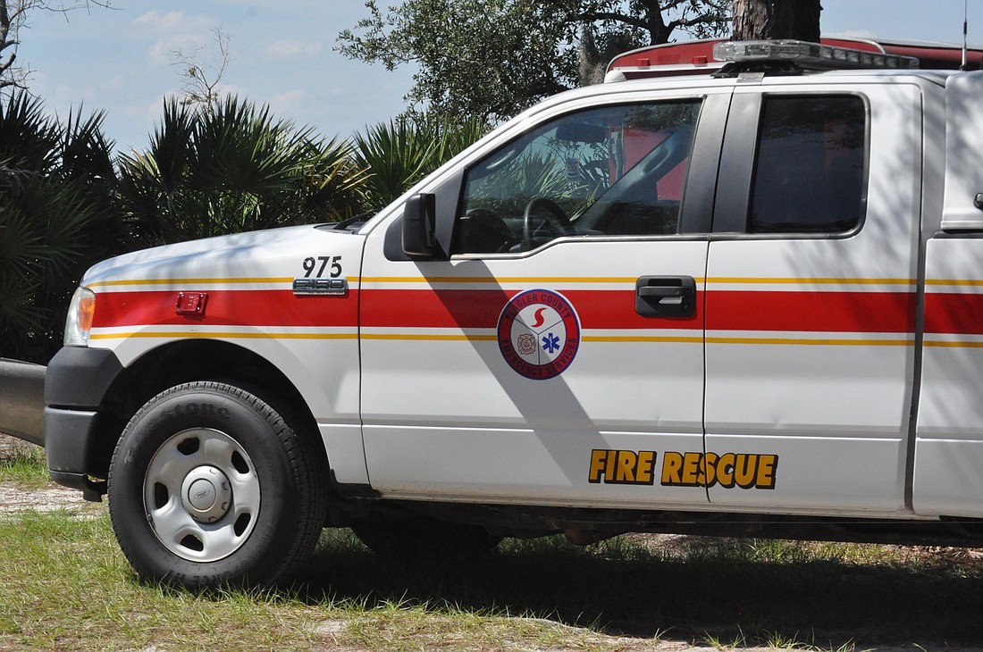 A Flagler County Fire Rescue vehicle. File photo