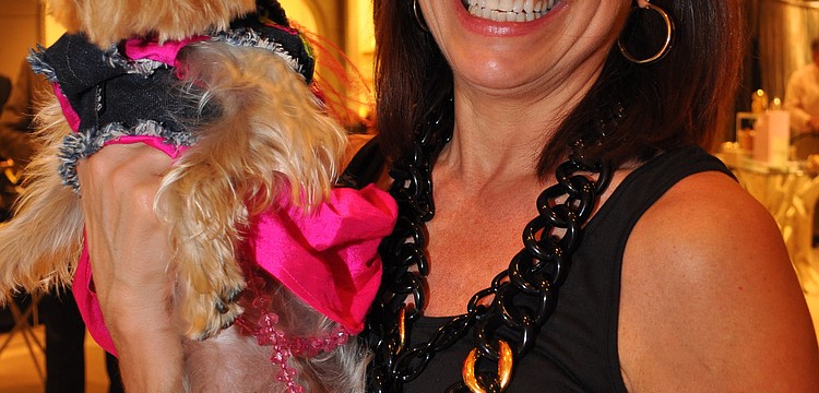 Mary Glidden with Lola