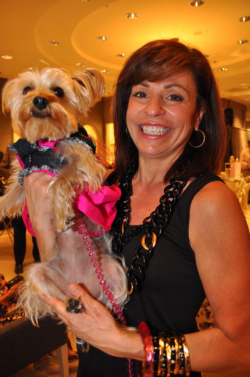 Mary Glidden with Lola