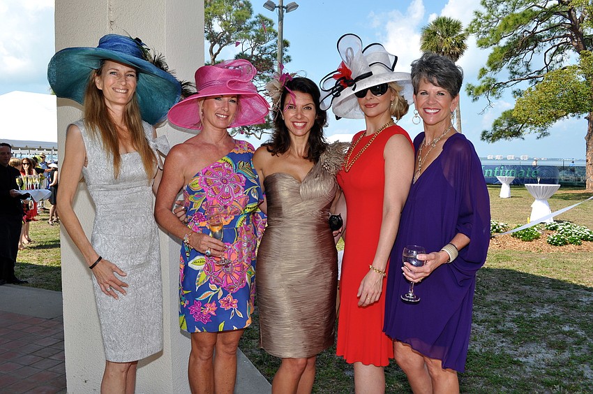 Ashley Grant, Jennifer Fox, Chairwoman Aimee Cogan, Kelly Gettel and Sally Schule