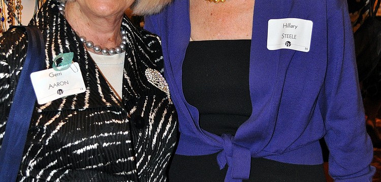 Gerri Aaron and Hillary Steele