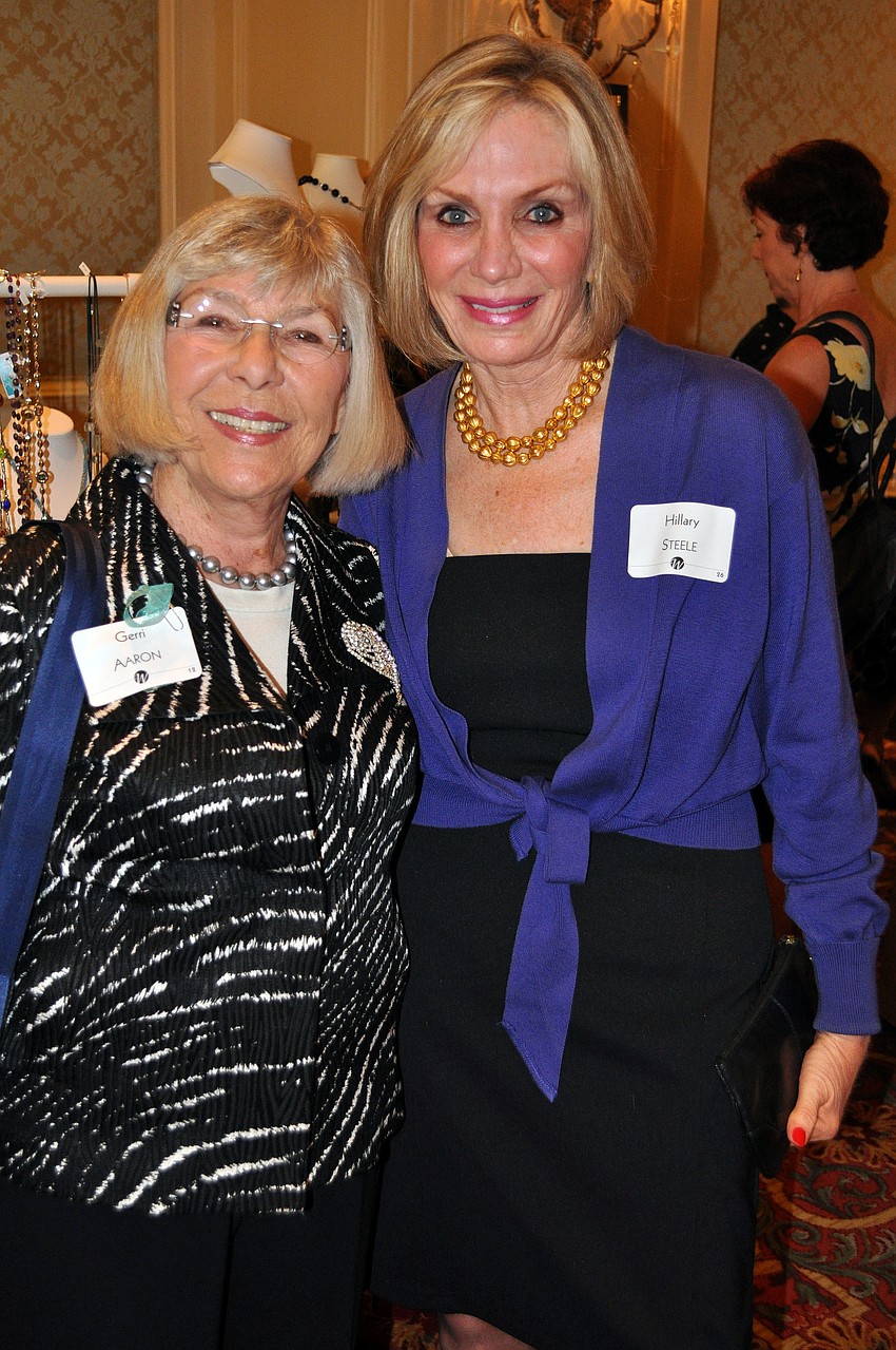 Gerri Aaron and Hillary Steele