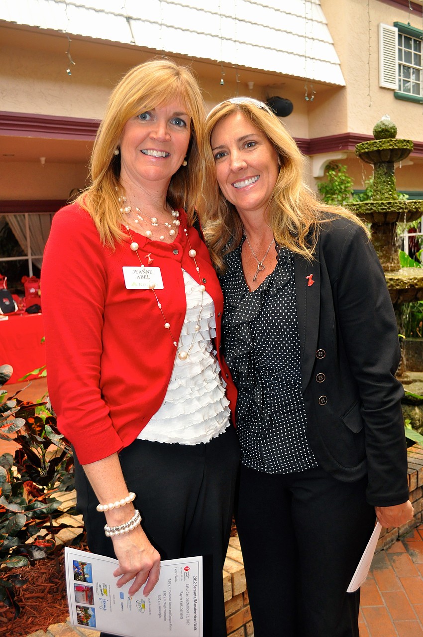 Jeanne Abel and Jennifer Fairly