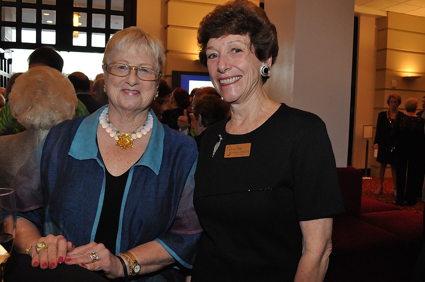 Peggy Abt with Barbara Epperson