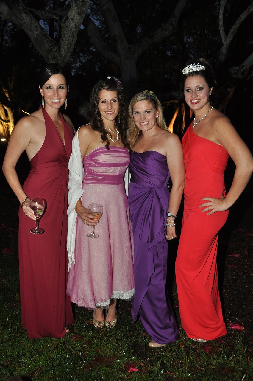 Michelle Adams, Randi Donahue, Meredith Piazza and Co-Chairwoman Kristiana Serbin