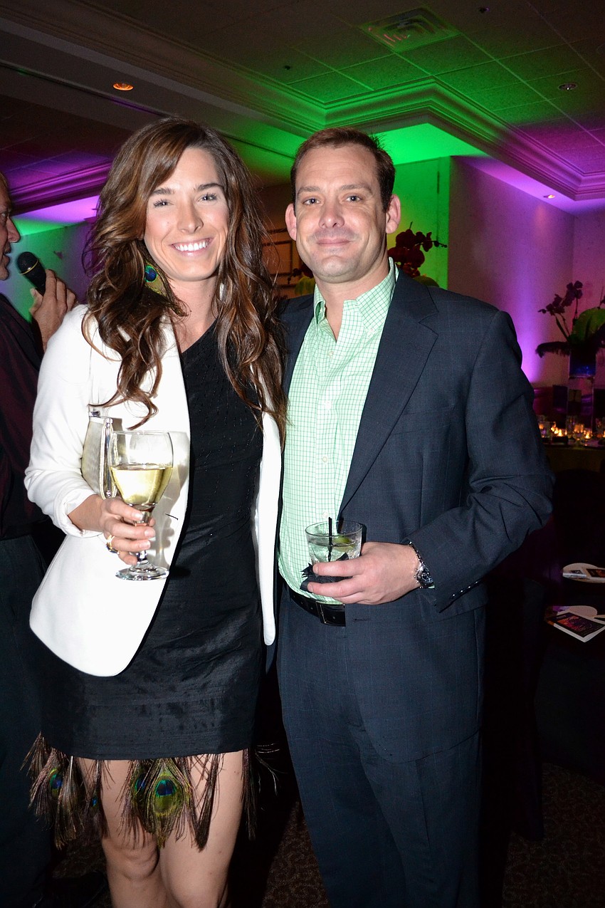 Courtney Adams and Jonathan Whitney