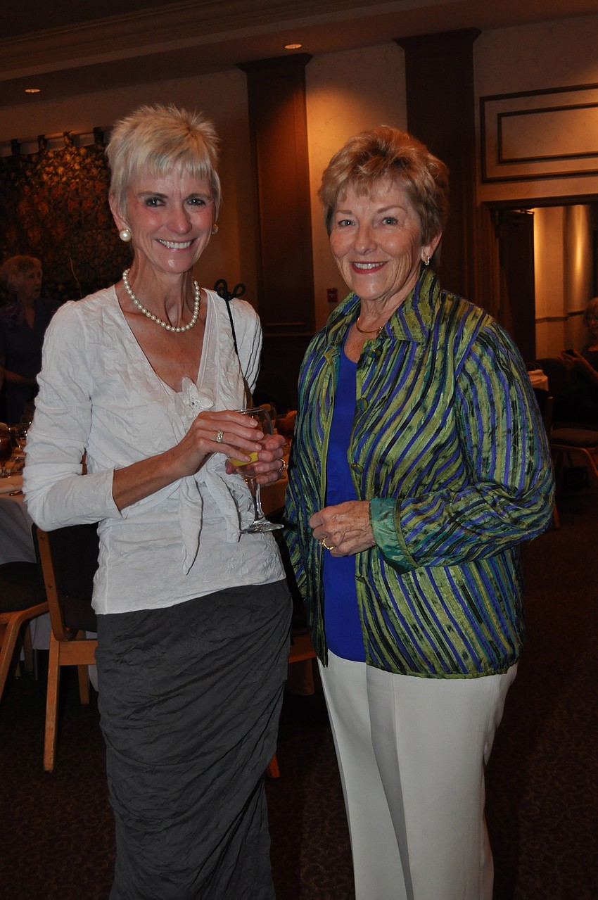 Georgia Anderson and Shirley Woodburn