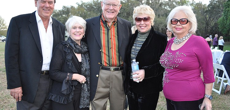 Dick and Carol Angelotti, Doyle and Mary King and Joy Rowe