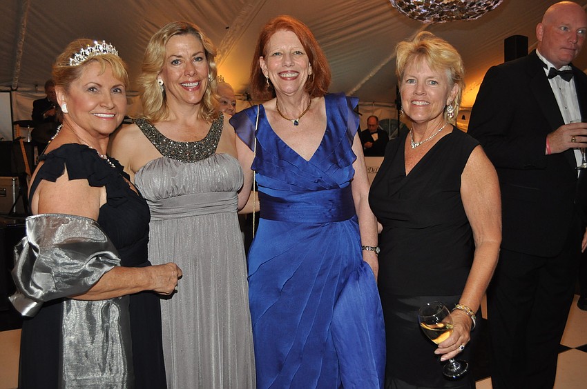 Margarete Van Antwerpen, Ann Moore, Ellen Hashagen and Elaine Bustard